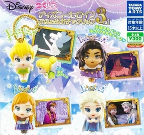 CP0424 - Disney Heroine Defome Gacha Clip 3rd - Complete Set Art Series