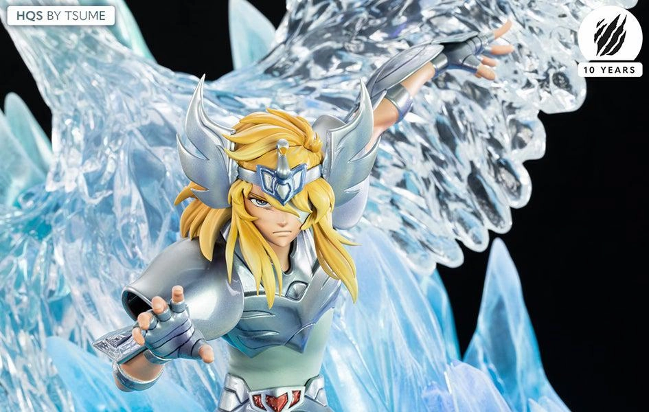 Saint Seiya HQS Cygnus Hyoga Limited Statue Movie Toy