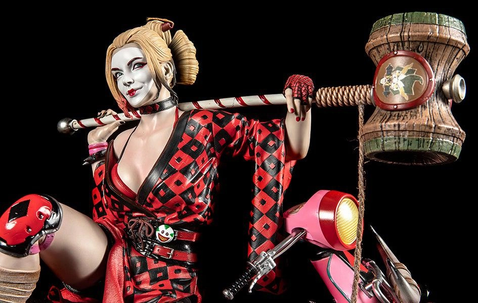 Collectible Display Action Statue Harley Quinn 1/4 Scale Statue (Samurai Series)