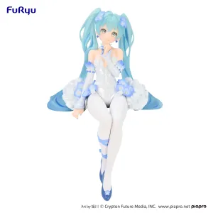 Hatsune Miku Noodle Stopper Figure Hatsune Miku Flower Fairy Nemophila (rerun) Secondary Market Kitchen Decor