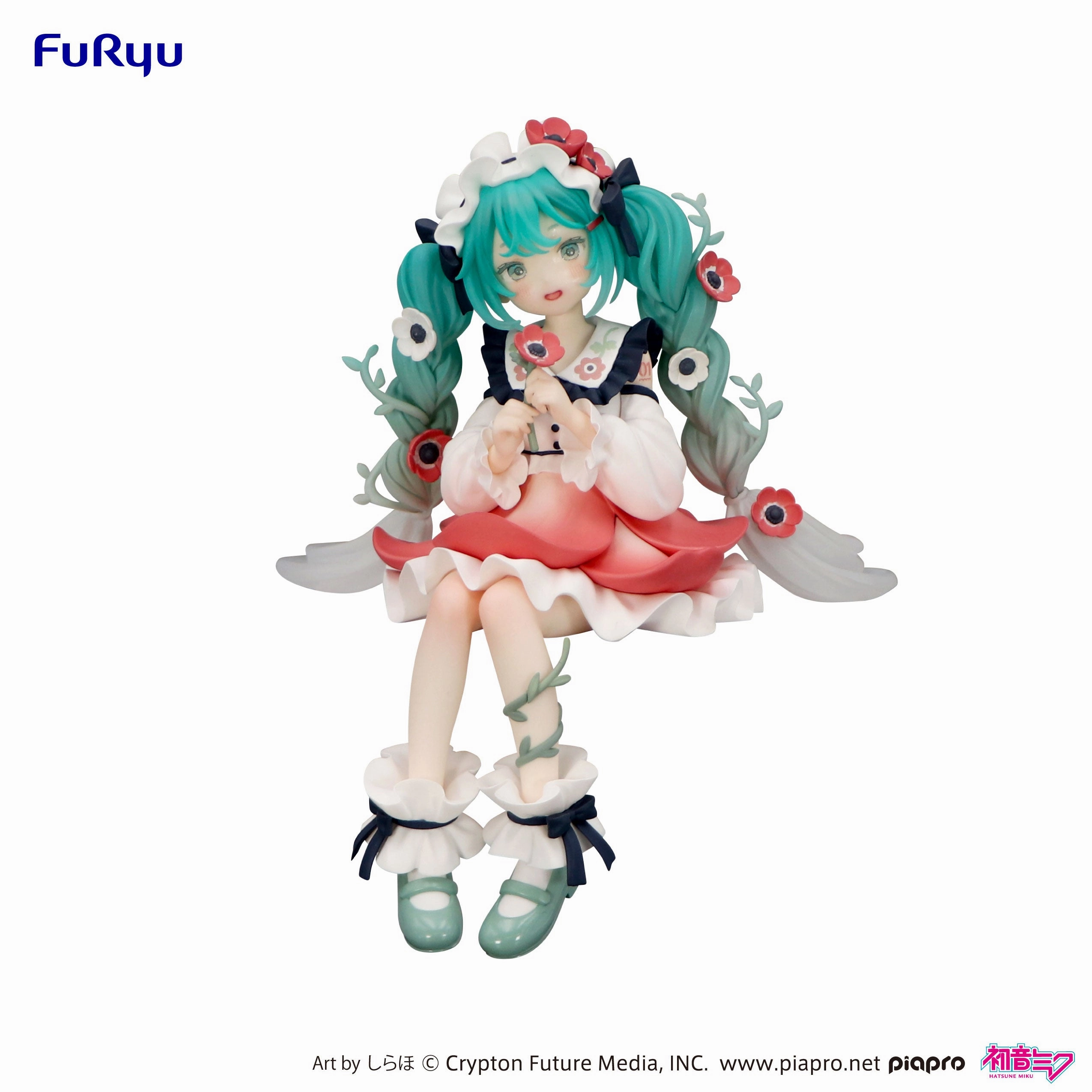 Hatsune Miku Noodle Stopper Figure Flower Fairy Anemone Character Collection