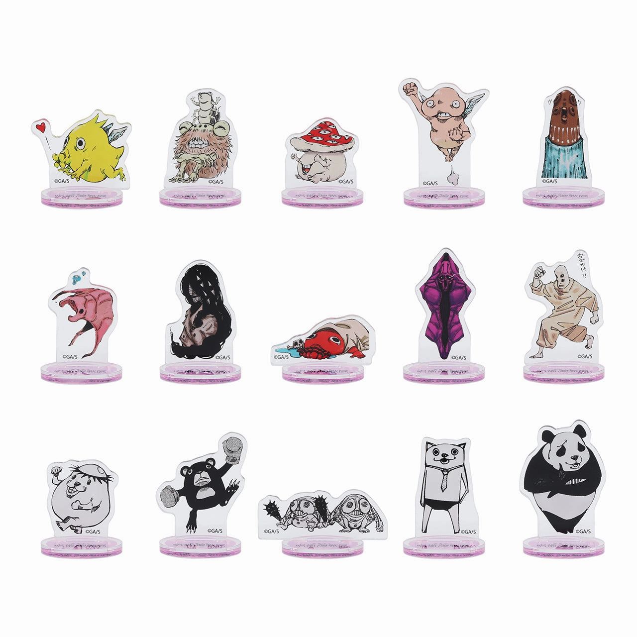 Mini Acrylic Stand Aleatoire Ver.A Jujutsu Kaisen Exhibition 1 Pcs Random Pop Vinyl Plush Companion