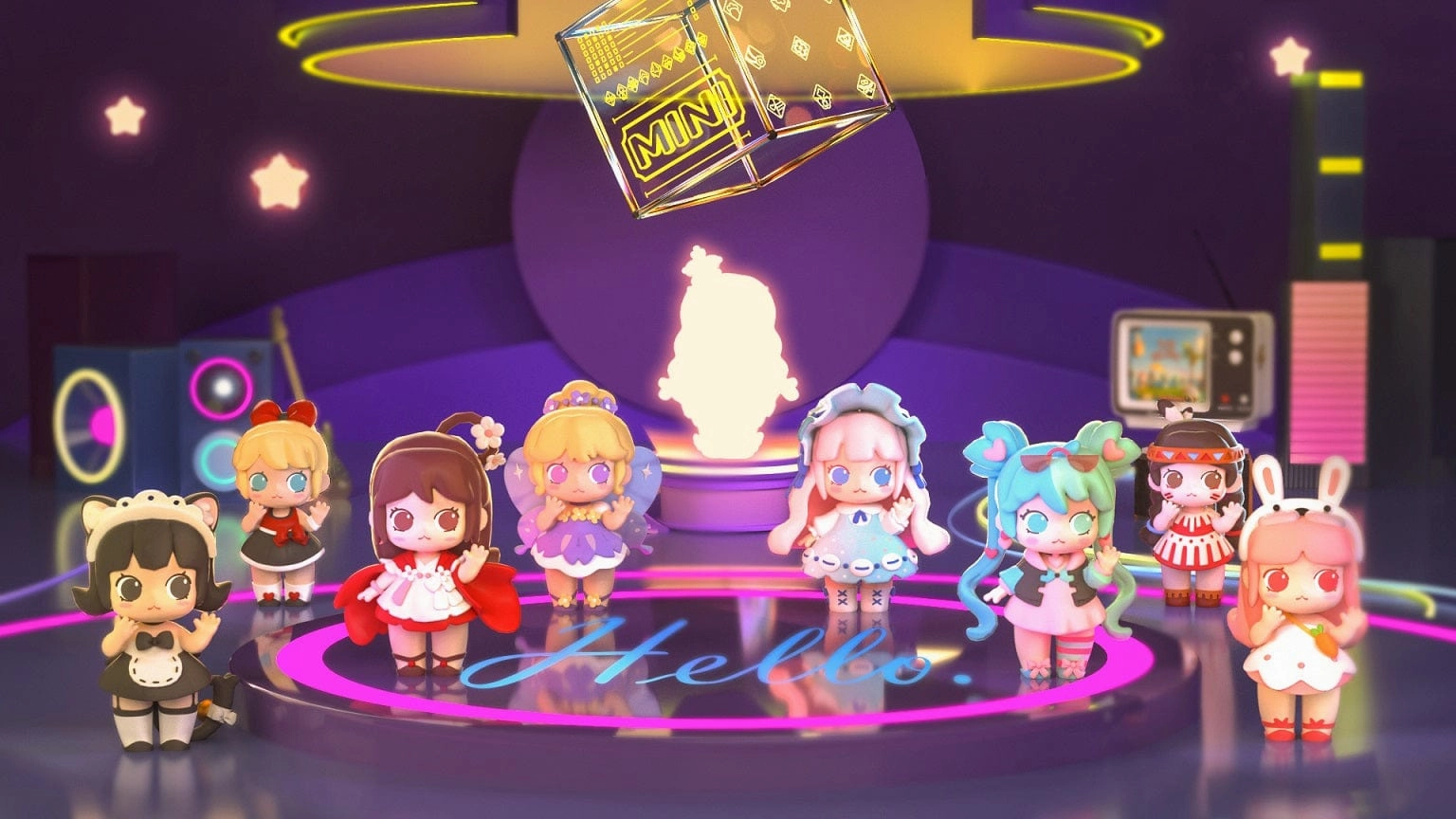 HELLO MINIWORLD Multi Pose