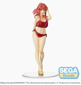 SEGA The Quintessential Quintuplets 2 PM Figure Itsuki Nakano Celebrity Likeness Pearlescent Shine
