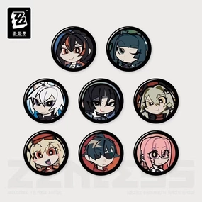 Storage Solution Battle Toy ZENLESS ZONE ZERO CHARACTER PROFILE ICON PIN BADGE 3RD SERIES