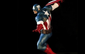 Themed Decor HX PROJECT Captain America 1/6 Statue