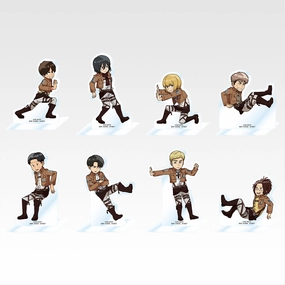Ichiban Kuji Attack on Titan I'll Take Down the Beast Titan - H Prize Acrylic Stand Complete Set of 8 Types Game Character