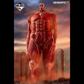 Ichiban Kuji Attack on Titan I'll Take Down the Beast Titan - Last One Prize Colossal Titan Figure MEGAIMPACT Astronaut Figure Fantasy Art