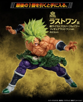 Ichiban Kuji Dragon Ball Back to The Film - Last One Prize Super Saiyan Broly Full Power Figure Character Piece