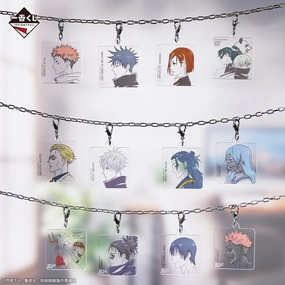 Travel Souvenir Niche Interest ICHIBAN KUJI JUJUTSU KAISEN - SHIBUYA INCIDENT PART 3 - F PRIZE - ACRYLIC CHARM Complete Set 12 Types