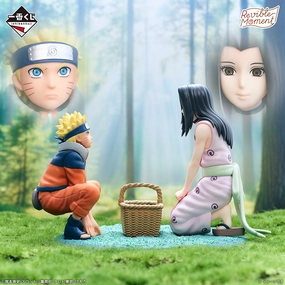 Ichiban Kuji Naruto Land of Waves - C Prize Revible Moment Naruto Uzumaki and Haku Historical Leader