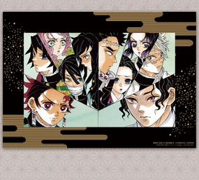 Demon Slayer Kimetsu No Yaiba Mugen Castle Arc Chapter 1: Akaza Returns - Special Art Stand Illustrated by Koyoharu Gotouge Chibi Collection Miniature Creation