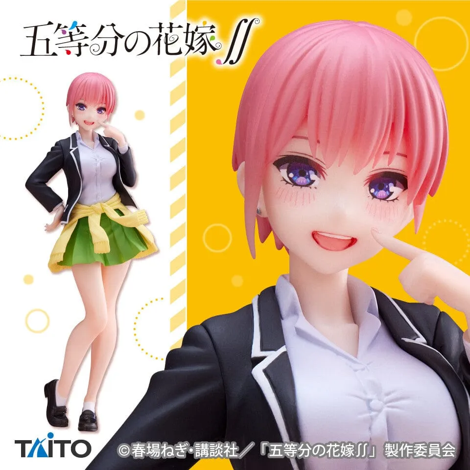 The Quintessential Quintuplets ? Coreful Figure Nakano Ichika Uniform ver Renew Miniature Object