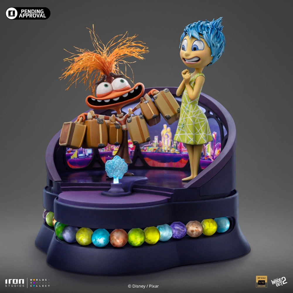 Inside Out - Joy and Anxiety Deluxe Art Scale 1/10 National Symbol