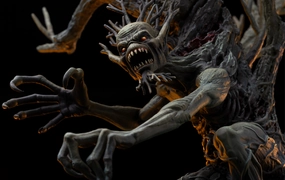 Iron Maiden - Fear of the Dark Eddie Art Scale 1/10 Fantasy Item PVC Hobby