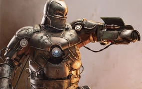 Iron Man Mark 1 1/4 Scale Statue Contemporary Art