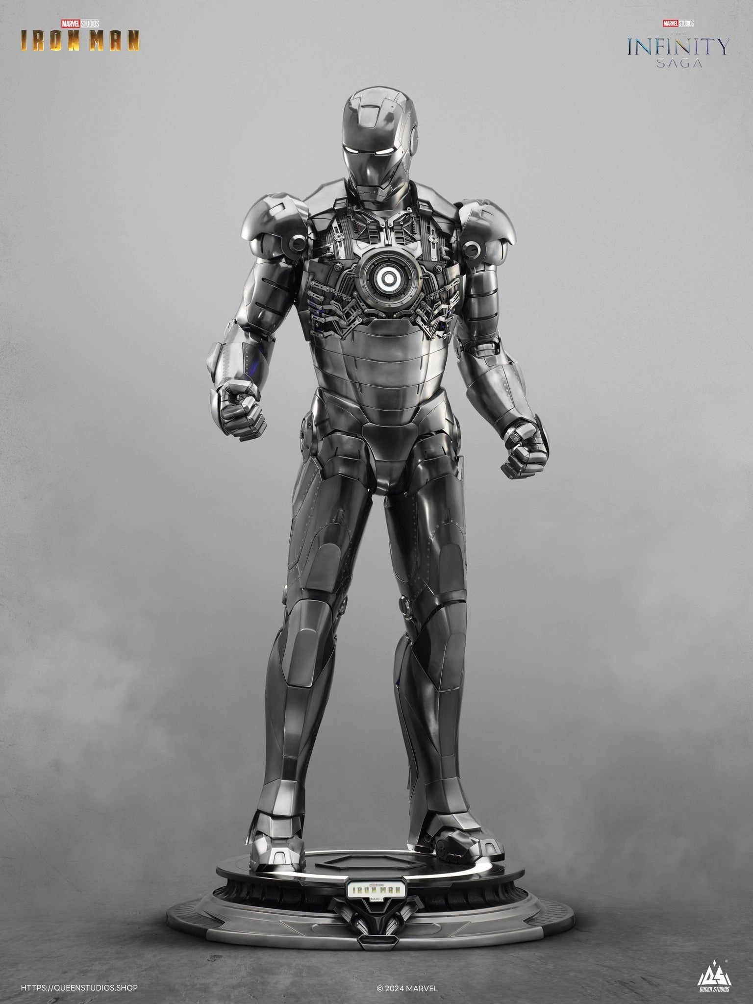Graffiti Figure Iron Man Mark 2 Life-Size Statue