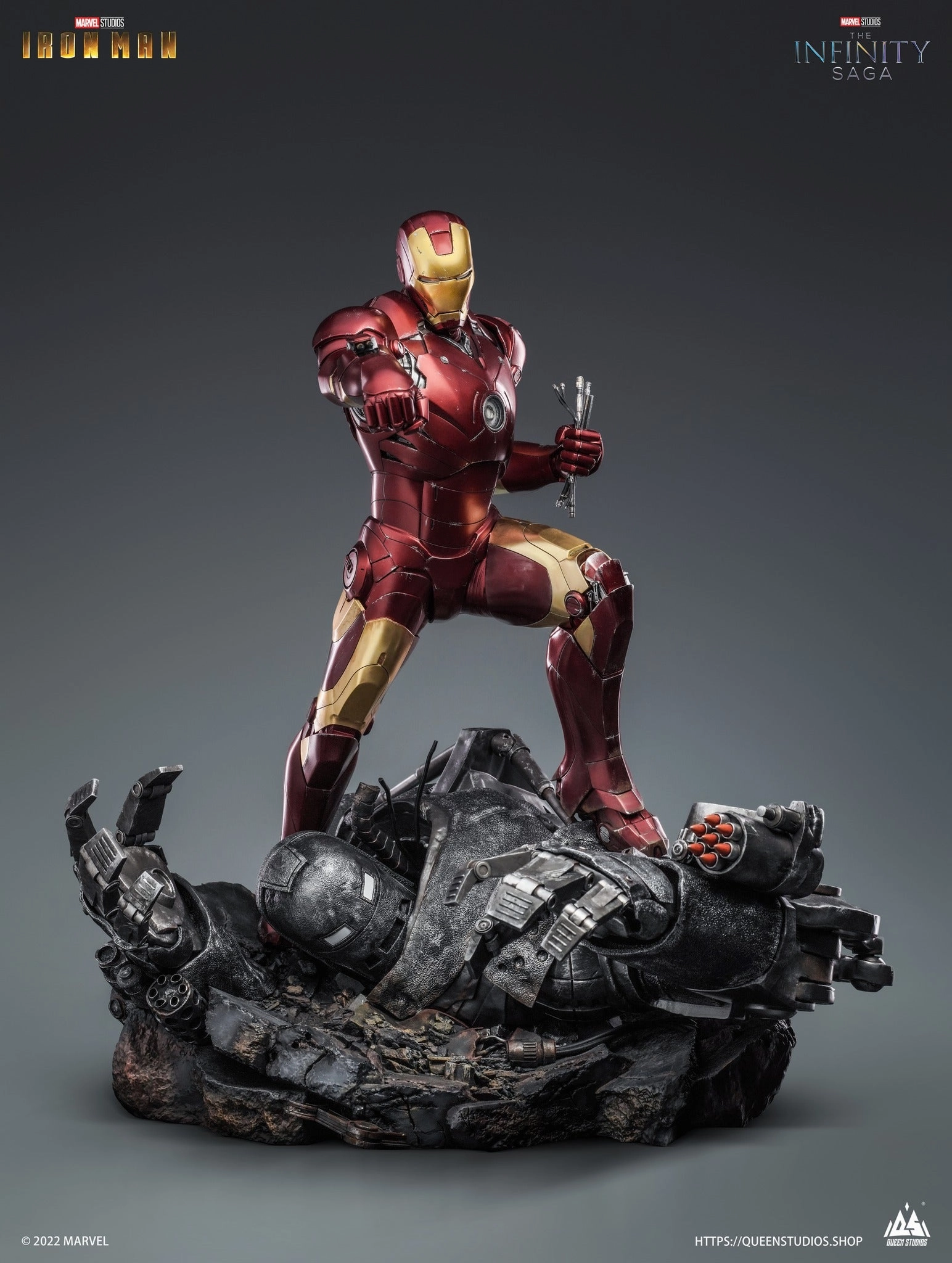 Collectible Display Collectible Figure Iron Man Mark 3 1/4 Scale Statue