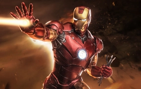 Iron Man Mark 3 1/4 Scale Statue Veteran Designer Chibi Item