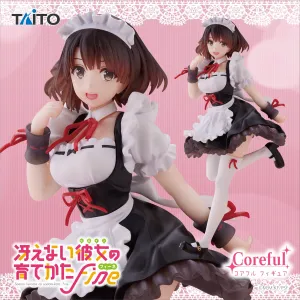 Saekano How to Raise a Boring Girlfriend Fine Coreful Figure Megumi Kato Maid Clothes ver Shelving Decoration