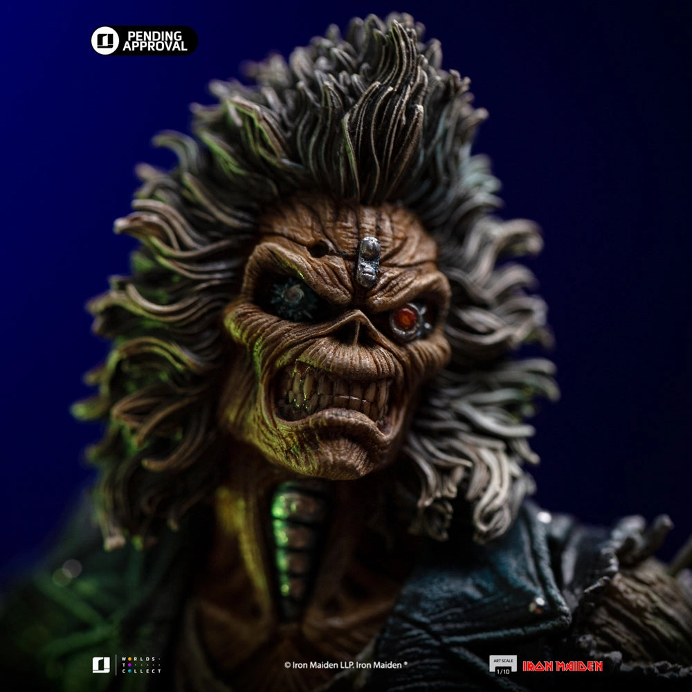 Character Collectible Iron Maiden - Eddie (50th Anniversary) Art Scale 1/10