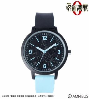 Jujutsu Kaisen 0 The Movie Amnibus Watches - Gojo Satoru Silicone Band Watch Full Set