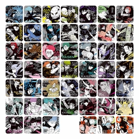 Jujutsu Kaisen Exhibition Art Coaster -BATTLES- Complete Set (45 types   3 bonus items/48 types in total) Grand Prize