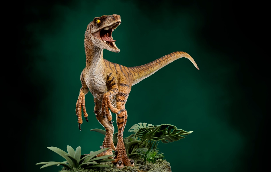 Abstract Form Jurassic Park The Lost World - Velociraptor Deluxe Art Scale 1/10