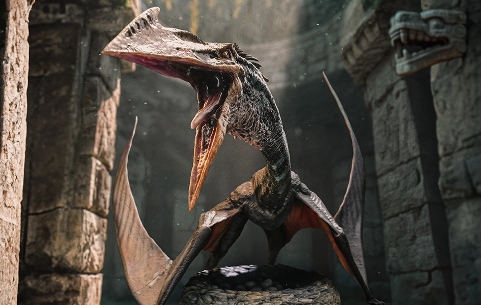 Jurassic World: Rebirth - Quetzalcoatlus Icons Statue Superhero Article
