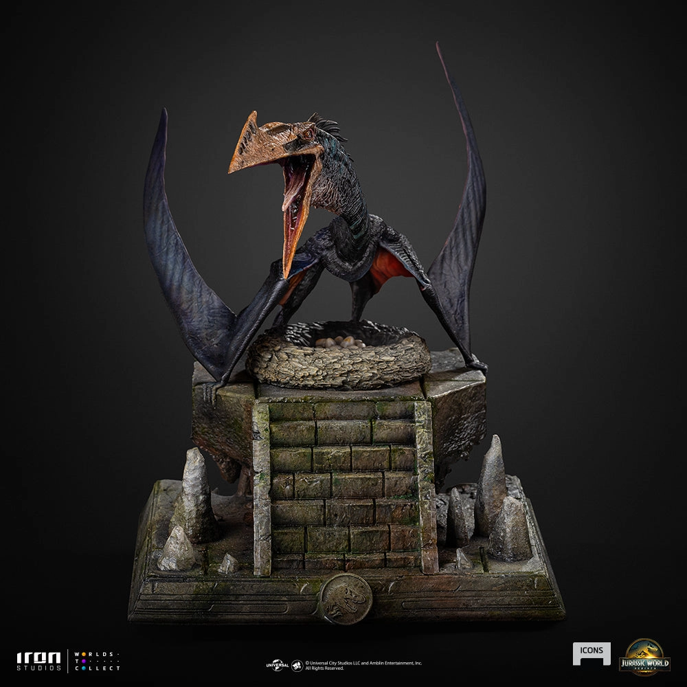 Miniature Decor highly recommended Jurassic World: Rebirth - Quetzalcoatlus Icons Statue