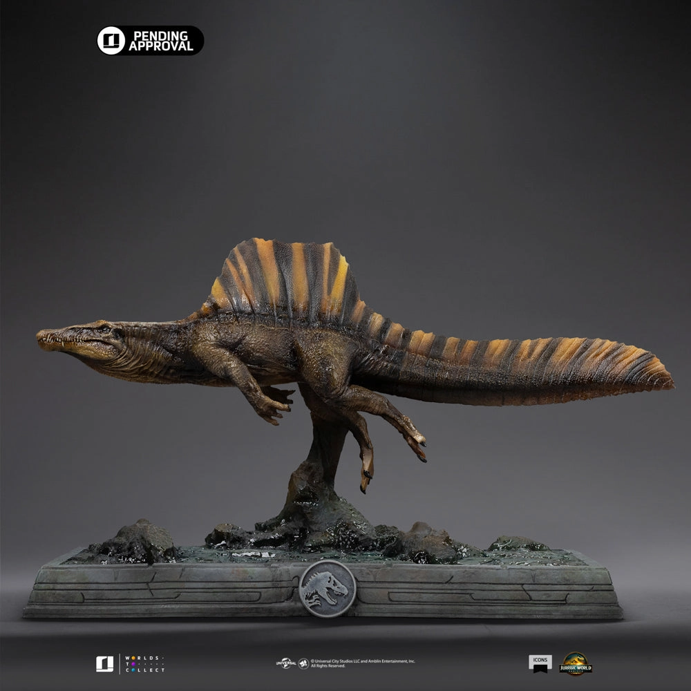 Superhero Collectible Jurassic World: Rebirth - Spinosaurus Icons Statue