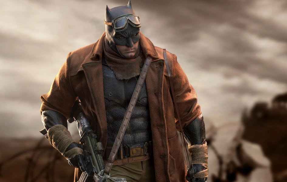 Knightmare Batman 1/4 Scale Statue Superhero Display