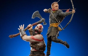 Kratos and Atreus BDS Art Scale 1/10 PVC Item