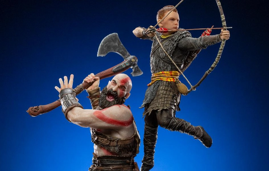 Kratos and Atreus BDS Art Scale 1/10 PVC Item