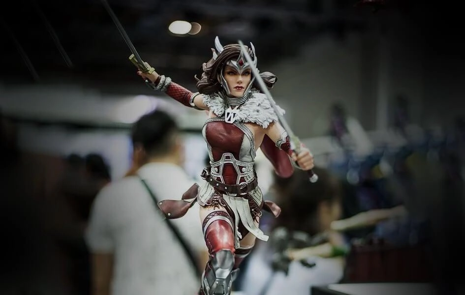 Cartoonish Design Digital Sculpt Lady Sif 1/4 Scale Statue by XM Studios
