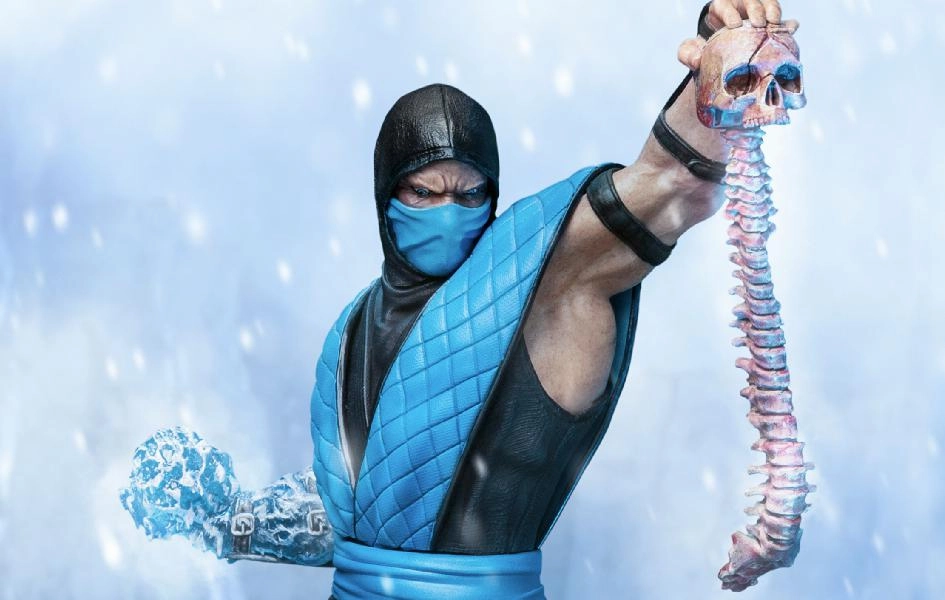 Mortal Kombat Sub-Zero Art Scale 1/10 Designer Art Fantasy Warrior