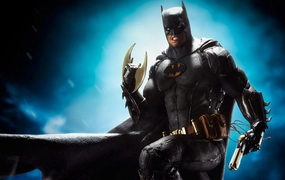 Batman (Black Edition) 1:3 Scale Statue Movie Sculpture