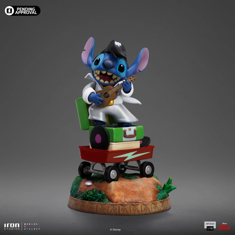 Console Game Lilo & Stitch - Stitch King of Rock Art Scale 1/10
