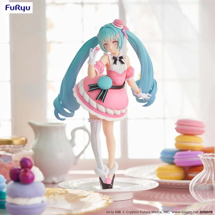 Exceed Creative Figure Hatsune Miku SweetSweets Series Macaroon Amphibian Statue