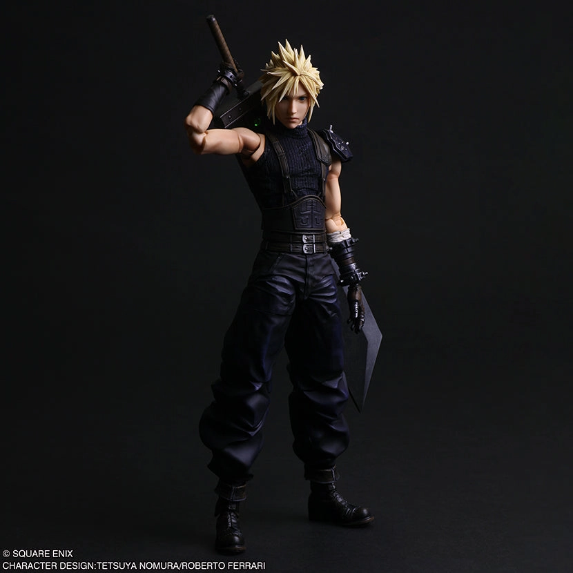 Premium Collectible Final Fantasy VII Rebirth Play Arts True - Cloud Strife