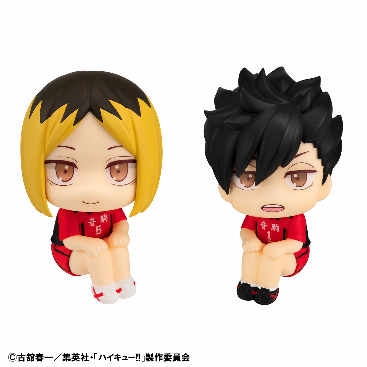 Vinyl Unit LOOK UP SERIES HAIKYU !! Kenma Kozume & Tetsuro Kuroo Uniform ver??with gift: Cushions??