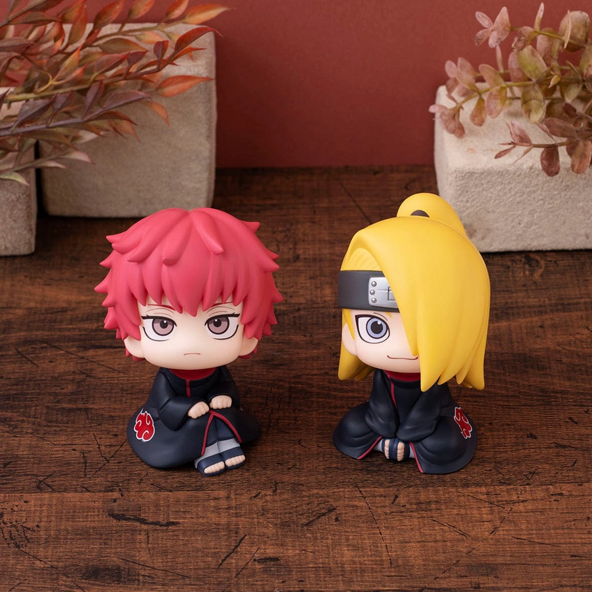 LOOK UP SERIES NARUTO SHIPPUDEN Sasori??Deidara Set??with gift: Cushions?? Painting Kit