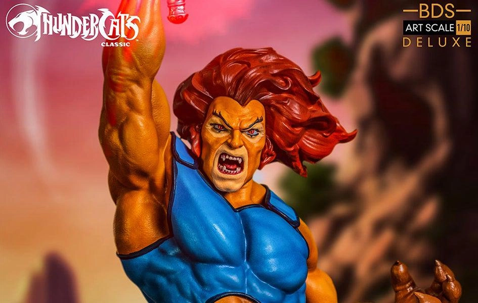Action Model Lion-O & Snarf BDS Art Scale 1/10 ?C Thundercats