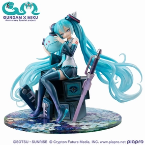 Rarity Value Gaming Hobby LUCREA SERIES Mobile Suit Gundam 45th Anniversary X Hatsune Miku Hatsune Miku X OO Gundam
