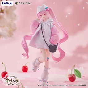 PVC Toy Character Vocal Series 01: Hatsune Miku TENITOL Sakura Miku Cool style [petit]