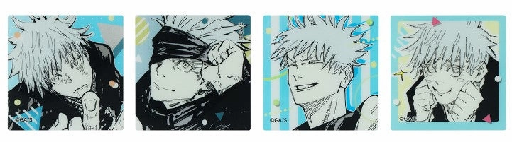 Magnet Gojo Satoru Jujutsu Kaisen Exhibition Set 4Pcs Cryptid Model Character Display