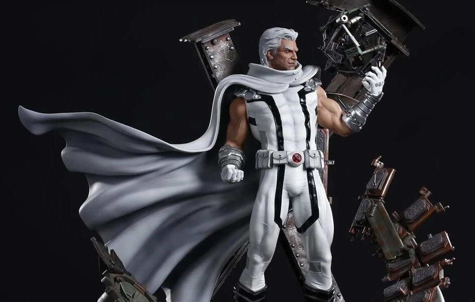 Souvenir Shop Impressionist Art Magneto ( White Version ) 1/4 Scale Statue