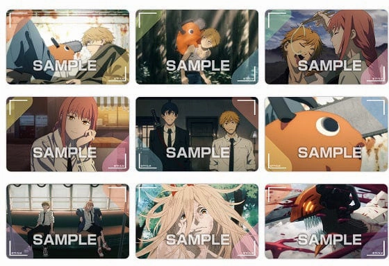 Underground Scene Museum Standard Chainsaw Man Deco Sticker Gum with Gum