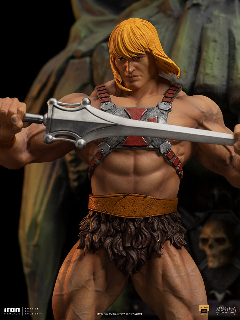Masters of the Universe - He-Man Deluxe Art Scale 1/10 Limited Collectible Acrylic Stand