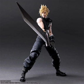 FINAL FANTASY VII REBIRTH - CLOUD STRIFE PLAY ARTS KAI FIGURE Art Showcase Classroom Decor